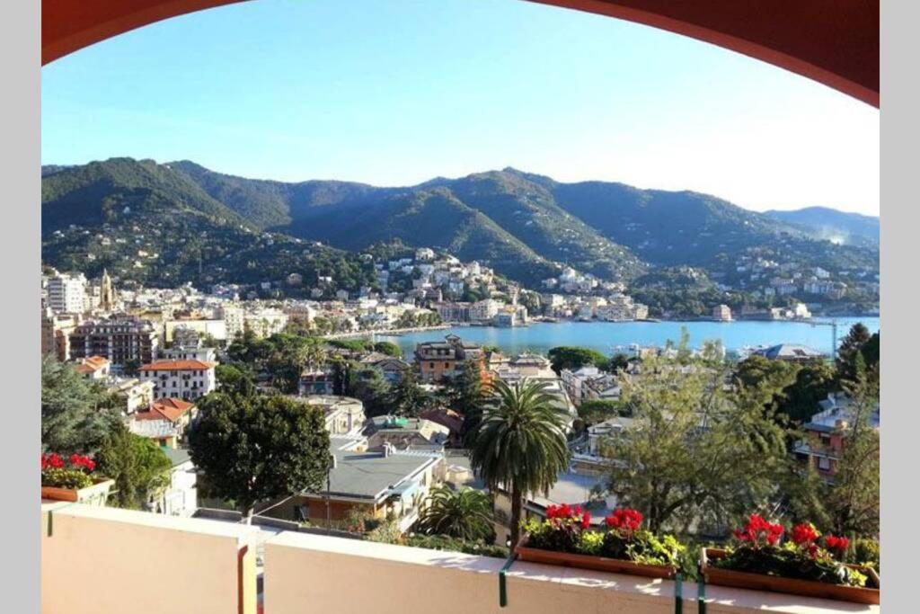 [PORTOFINO] appartamento vista mare con piscina Rapallo Esterno foto