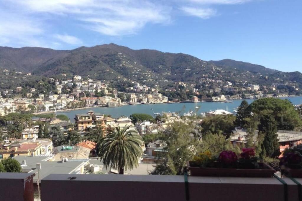 [PORTOFINO] appartamento vista mare con piscina Rapallo Esterno foto