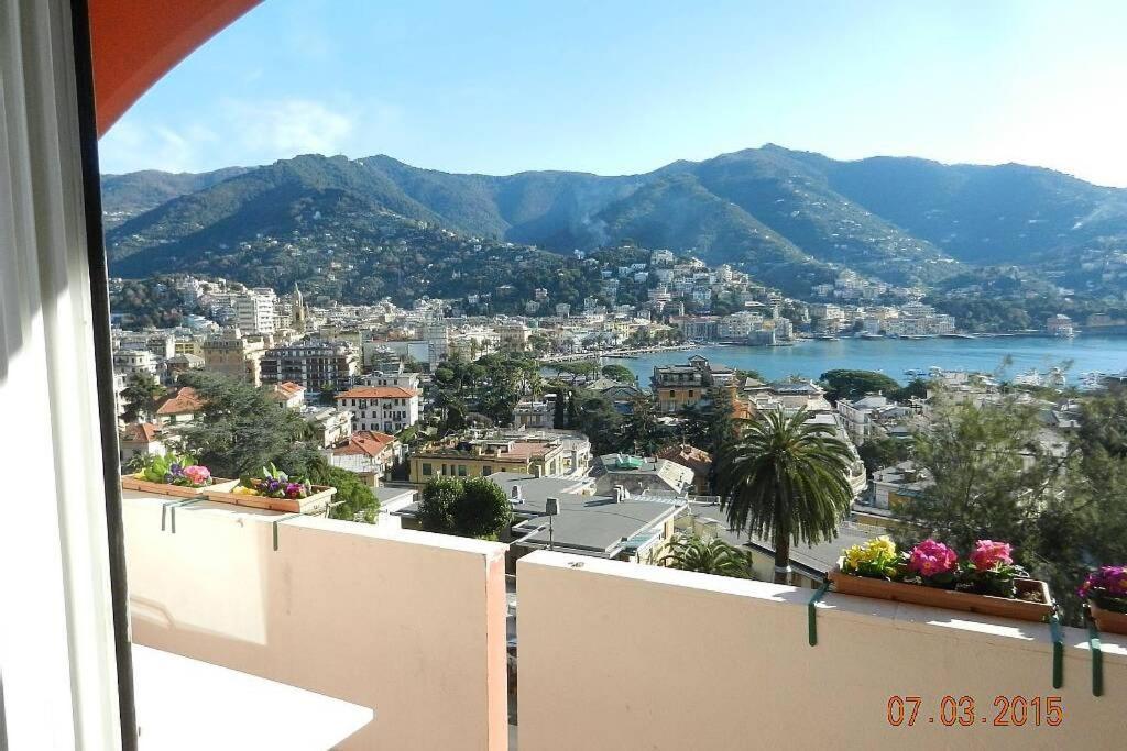 [PORTOFINO] appartamento vista mare con piscina Rapallo Esterno foto