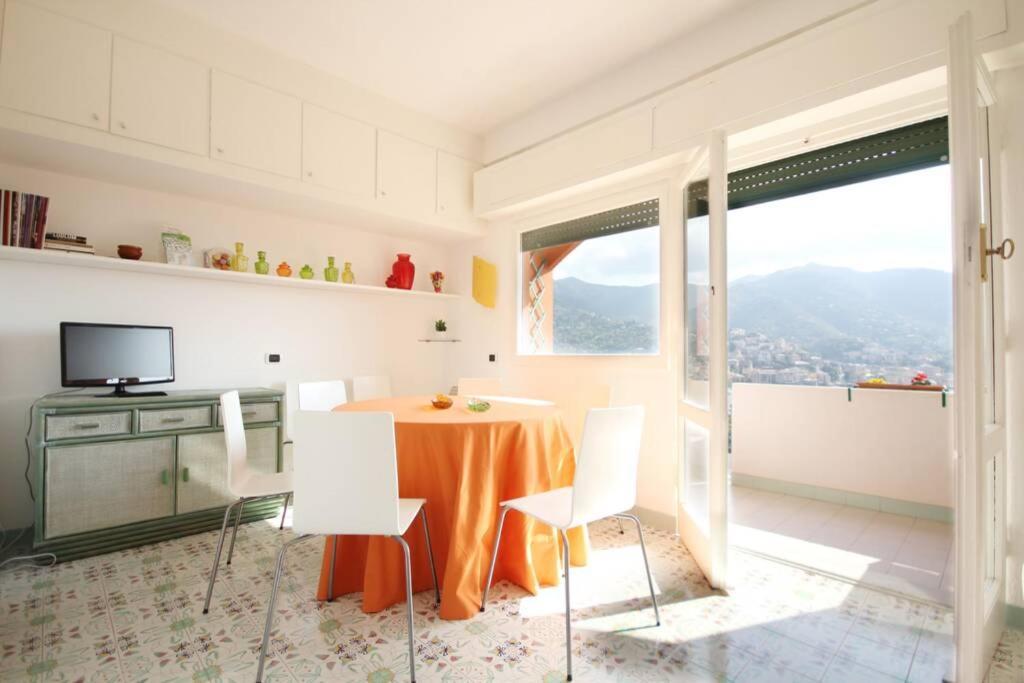 [PORTOFINO] appartamento vista mare con piscina Rapallo Esterno foto