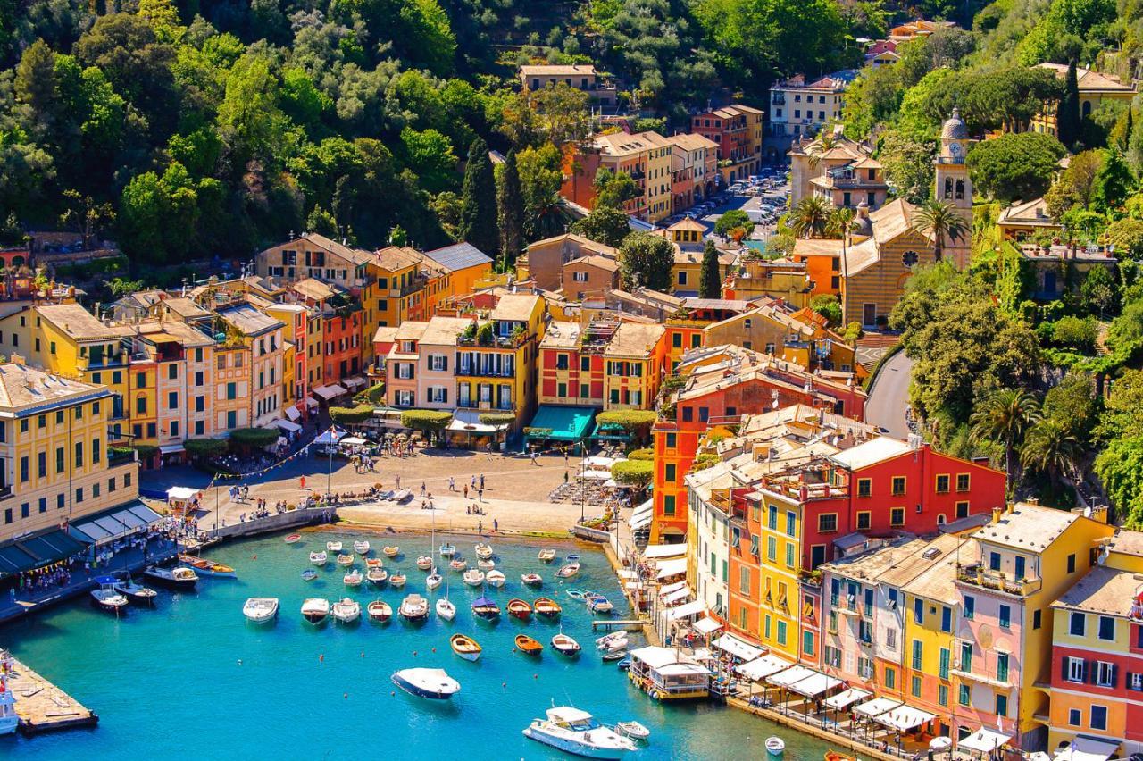 [PORTOFINO] appartamento vista mare con piscina Rapallo Esterno foto