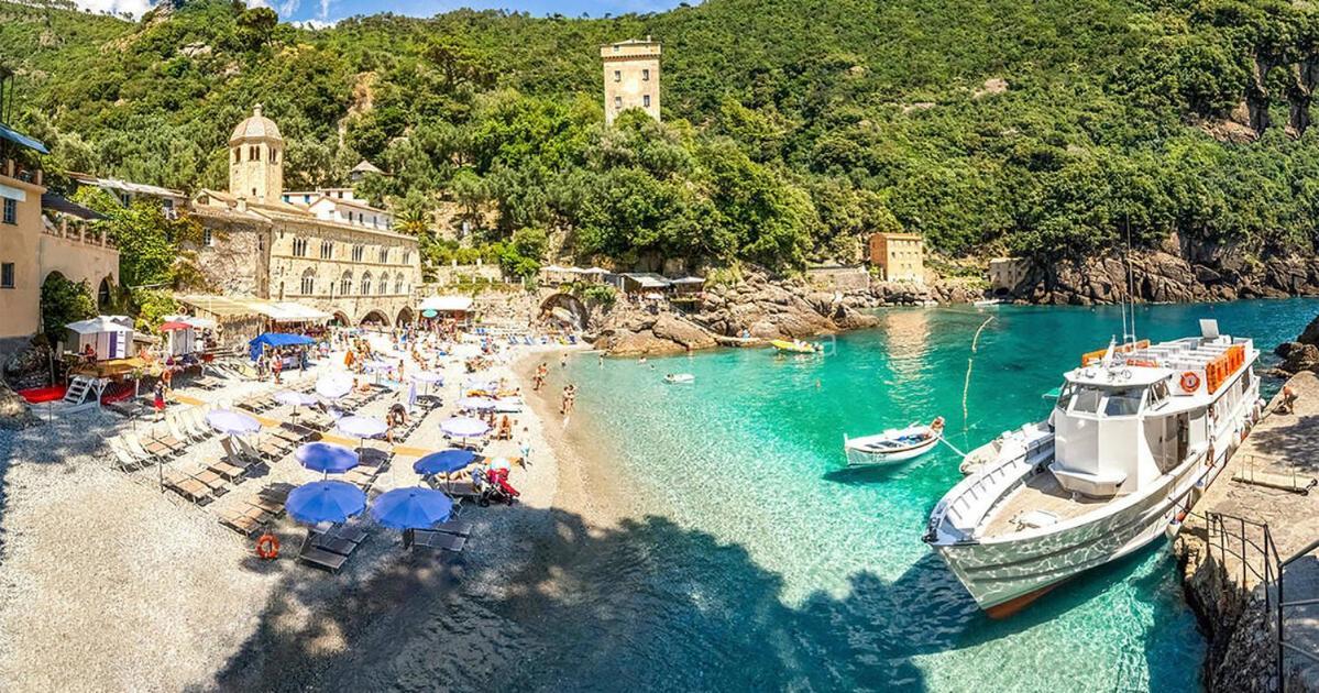 [PORTOFINO] appartamento vista mare con piscina Rapallo Esterno foto